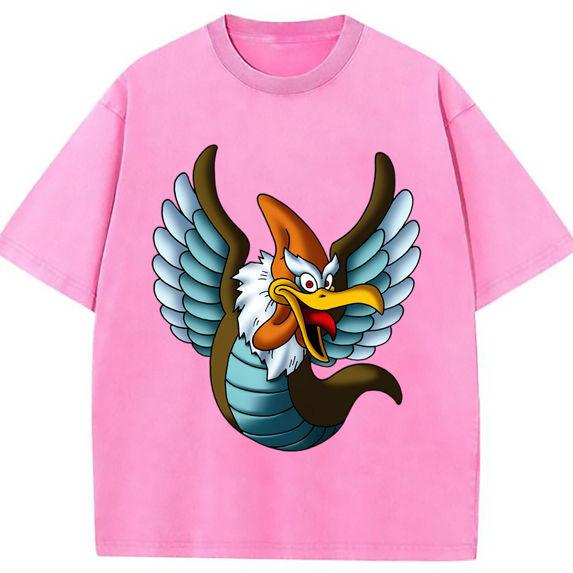 （画像用） ドラゴンクエスト Doragon Kuesuto Dragon Quest 綿100% ヴィンテージ風 半袖Tシャツ（フロントプリント）